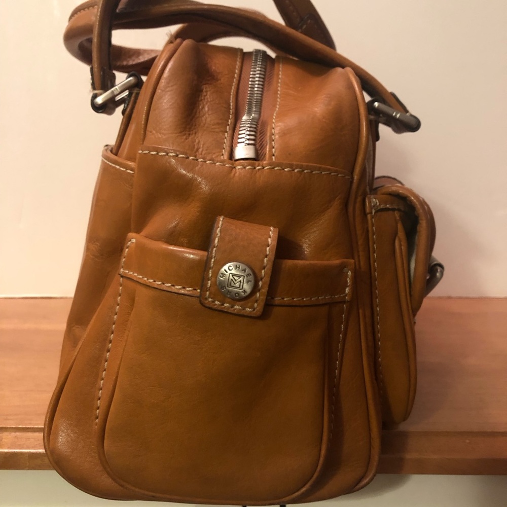 Michael Kors leather luggage satchel - Picture 3 of 8